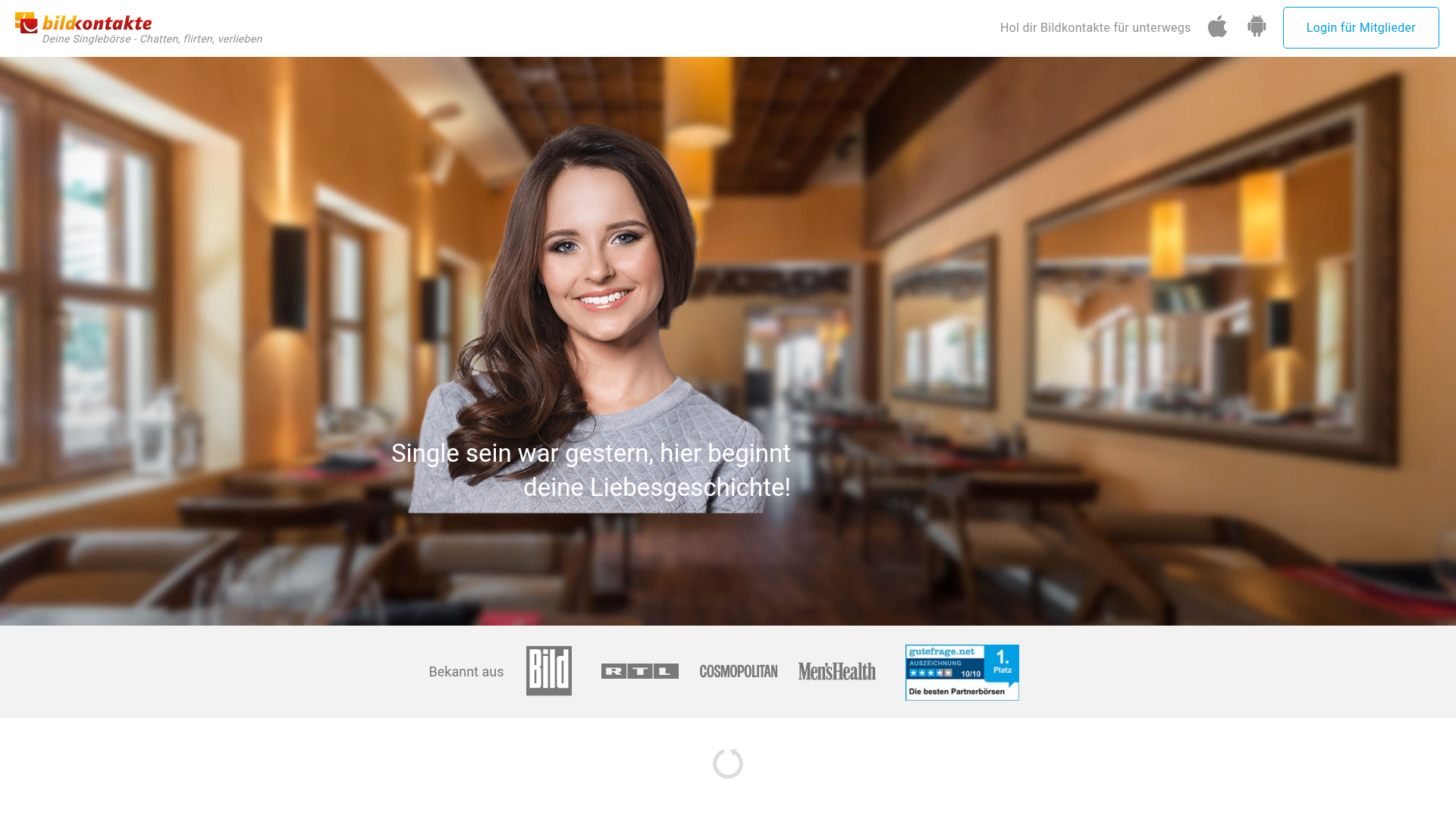 4. Bildkontakte Homepage