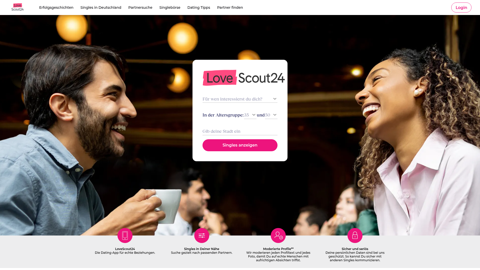 4. LoveScout24 Homepage